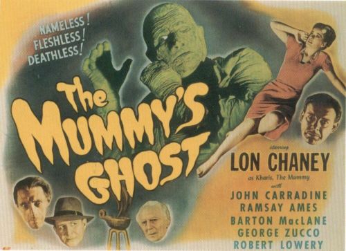 The Mummys Ghost Movie Poster canvas print