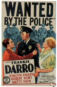 경찰 1938 영화 포스터 캔버스 프린트