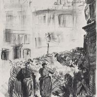 The Barricade By Manet