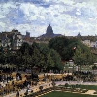 De tuin van de Infanta door Monet