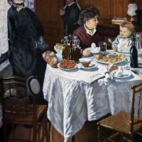 The Lunch 1 By Monet
