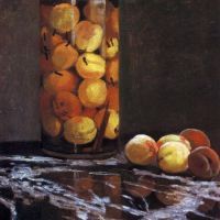 The Peach Glass By Monet