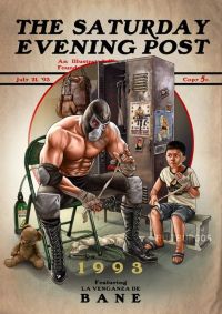 The Saturday Evening Post - طباعة قماشية Bane