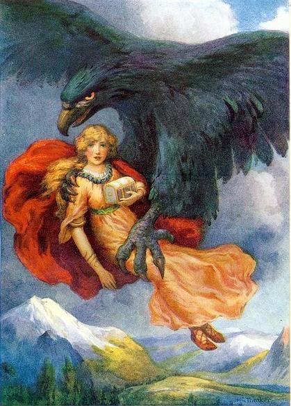 Theaker Harry George Thiassi And Idunna Ca. 1916 canvas print