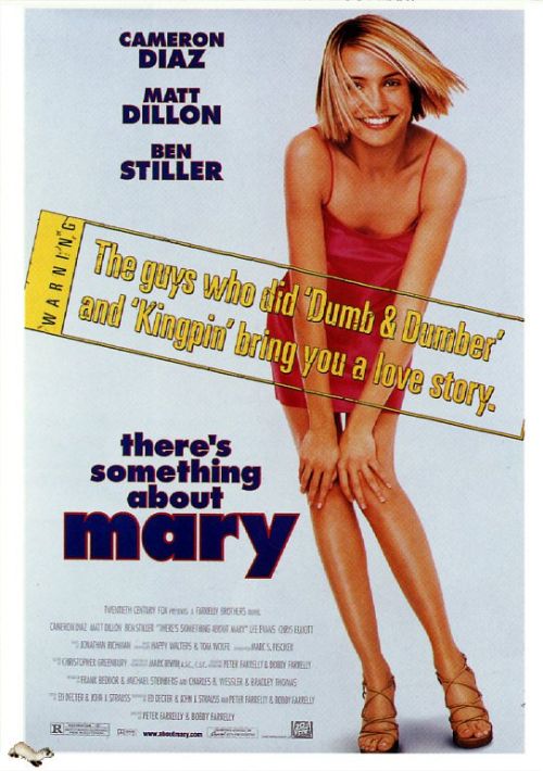 Theres Something About Mary 1998 Movie Poster canvas print