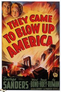 جاءوا لتفجير ملصق فيلم أمريكا 1943