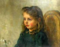 Tholen Willem Bastiaan Meisjesportret Maja De Vries Reilingh 1908