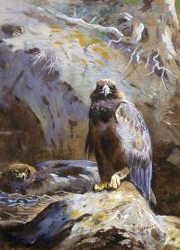Thorburn Archibald Golden Eagle Eyrie 1898