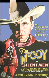Poster del film di Tim Mc Coy Silent Men 1933