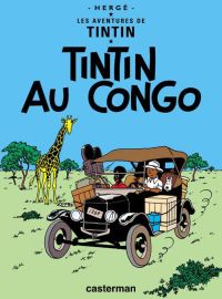 Tim und Struppi Au Kongo Leinwanddruck