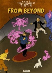 Tintin From Beyond canvas print