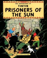 Tim und Struppi Prisoners Of The Sun Leinwanddruck