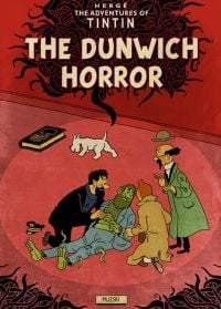 Tintin The Dunwich Horror canvas print