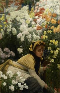 Tissot James Chrysanthemums Ca. 1874 76