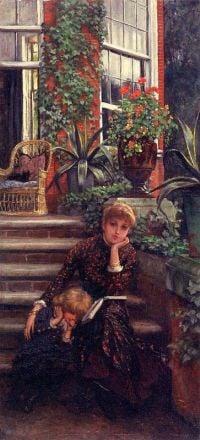 Tissot James Mother And Child canvas print