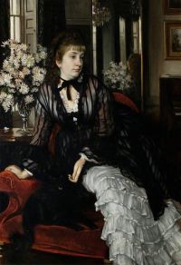 Tissot James Portrait Of Sydney Isabella Milner Gibson 1872
