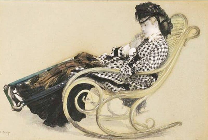 Tissot James Study For The Last Evening 1873 canvas print