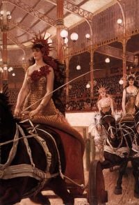 Tissot The Ladies Of The Cars canvas print