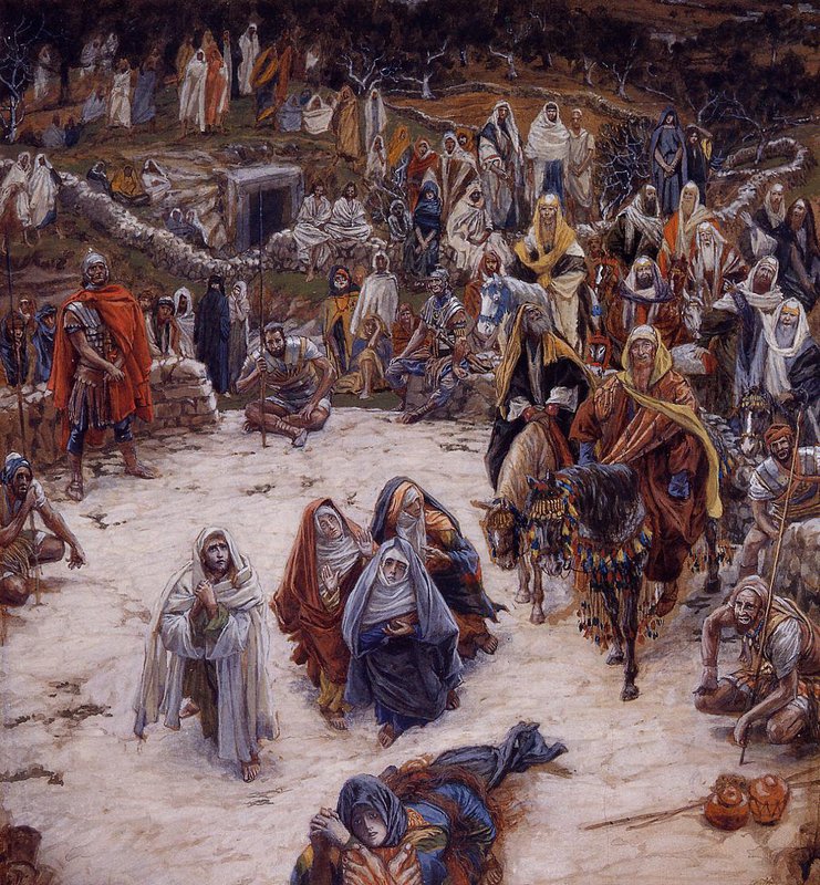 Tissot What Our Saviour Saw From The Cross canvas print