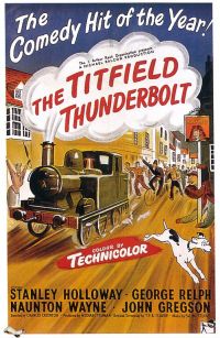 Titfield Thunderbolt 1953 póster de película