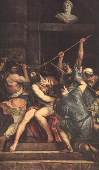 Tizian Christus mit Dornen gekrönt
