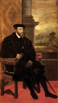 Titian Portrait Of Charles V - 1548