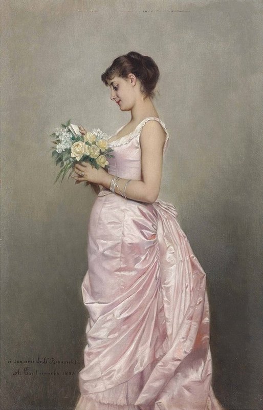 Toulmouche Auguste Getting Ready For The Ball 1883 canvas print