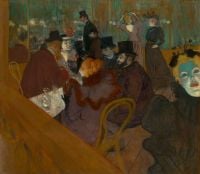 Toulouse Lautrec At The Moulin Rouge 1892 95 canvas print