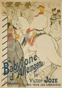 Toulouse Lautrec Henri De Babylone D Allemagne 1894 Leinwanddruck