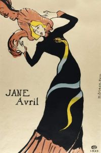 Toulouse Lautrec Henri De Jane Avril 1 Leinwanddruck