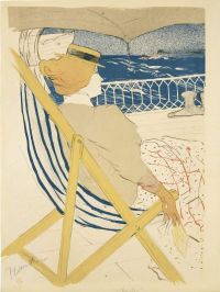 Toulouse Lautrec Henri De La Passagere Du 54   Promenade En Yacht 1896 canvas print