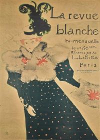 Toulouse Lautrec Henri De La Revue Blanche canvas print