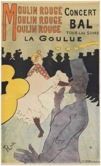 Toulouse Lautrec Henri De Moulin Rouge   La Goulue 1891 canvas print