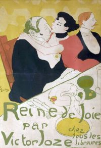 Toulouse Lautrec Henri De Reine De Joie canvas print