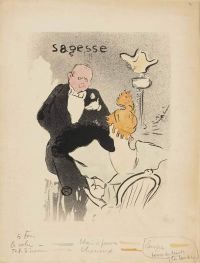 Toulouse Lautrec Henri De Sagesse 1893 canvas print