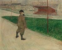 Toulouse Lautrec Henri De Tristan Bernard Au Velodrome Buffalo 1895