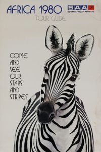 여행 포스터 아프리카 1980