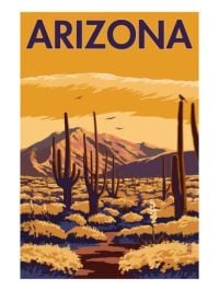 Travel Poster Arizona
