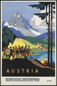 여행 포스터 Austria3