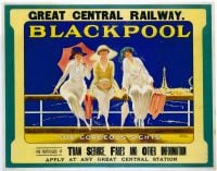 Travel Poster Blackpool Great Central Railway canvas print