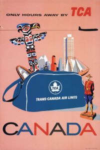 Reiseplakat Kanada Tca Leinwanddruck