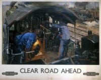 Travel Poster Clear Road Ahead