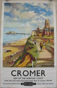 Travel Poster Cromer canvas print