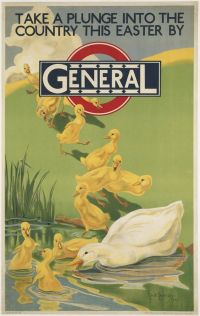 Travel Poster General canvas print