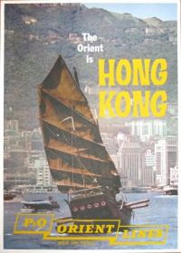 Reiseplakat Hong Kong Pando Leinwanddruck