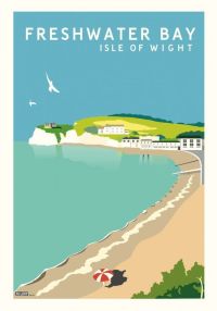 Reiseplakat Isle Of Wight Leinwanddruck