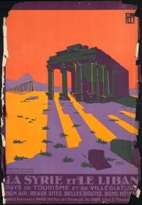 Travel Poster La Syrie