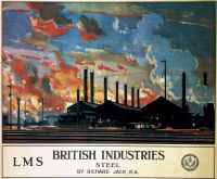 Reiseplakat Lms British Industries Leinwanddruck