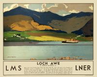 Travel Poster Loch Awe
