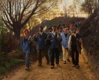 Triepcke Kroyer Alfven Marie French Workers On A Dirt Road